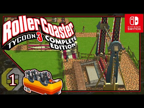 RollerCoaster Tycoon 3 Let's Play ★ 1 ★ Off to Fun ★ Switch Edition ★ German