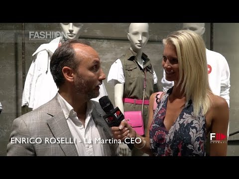 LA MARTINA Interview with Enrico Roselli | Pitti 94 Florence - Fashion Channel