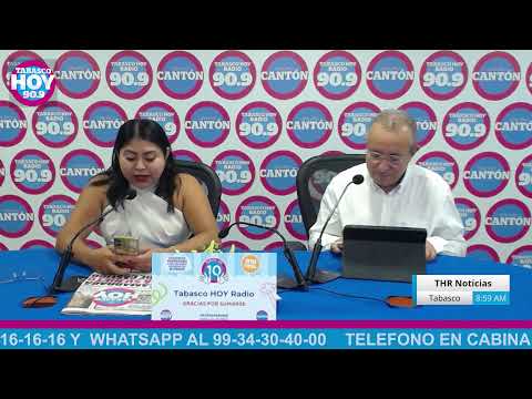 THR Noticias con Susana Melchor y Victor Ortiz a través de la 90.9 FM