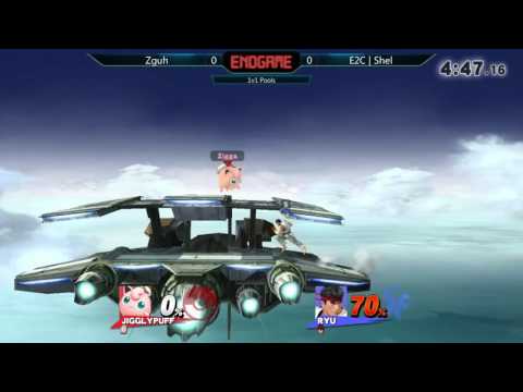 (Re-Upload)  ENDGAME: 1v1 Pools – Zguh (Jigglypuff) vs. E2C l Shel (Ryu)