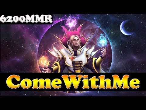 Dota 2 -  ComeWithMe 6200 MMR Plays Invoker Vol 2 - Ranked Match Gameplay!