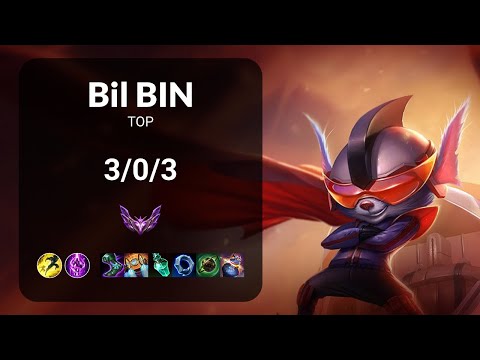 Bil Bin Rumble vs Kennen TOP - KR MASTER Patch 14.16