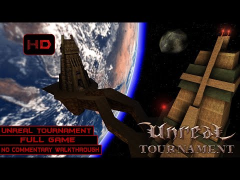 Unreal Tournament [1999] | Full Game | Longplay Walkthrough No Commentary | [PC]