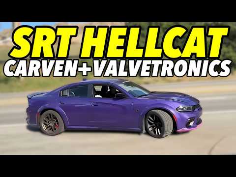 2023 Dodge Charger Hellcat Exhaust Sound w/ Valvetronic Muffler & Carven R-Series!