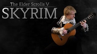 The Elder Scrolls V: Skyrim - Secunda (Acoustic Classical Guitar Cover by Jonas Lefvert)