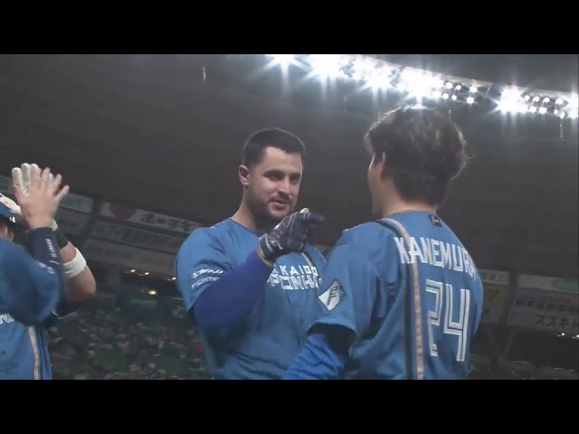 【8回表】確信歩き!! ファイターズ・マルティネス レフトへ勝ち越し3ランホームラン!! 2024年7月10日 埼玉西武ライオンズ 対 北海道日本ハムファイターズ