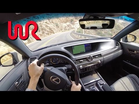 2016 Lexus GS F - WR TV POV Canyon Drive