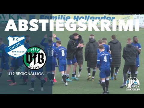 Sieben-Tore-Abstiegskampf am großen Moorweg | FC Union Tornesch - VfB Lübeck (U19-Regionalliga)