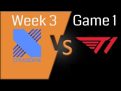 2020 LCK Week 3 - DRX vs T1 Game 1