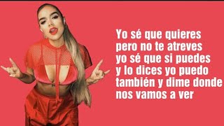 Karol G // Ganas de ti (lyrics)