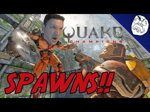 Quake Champions Rage Montage: Bad Spawns & Laggy Deaths!!