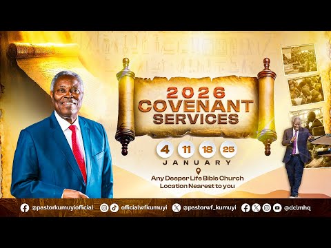 Enjoying Full Covenant Blessings throughout all Your Years || Covenant Service || Jan. 11, 2026