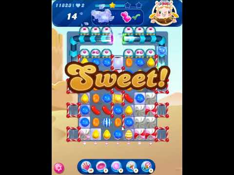 Candy Crush Saga Level 11823 - 2 Stars, 27 Moves Completed