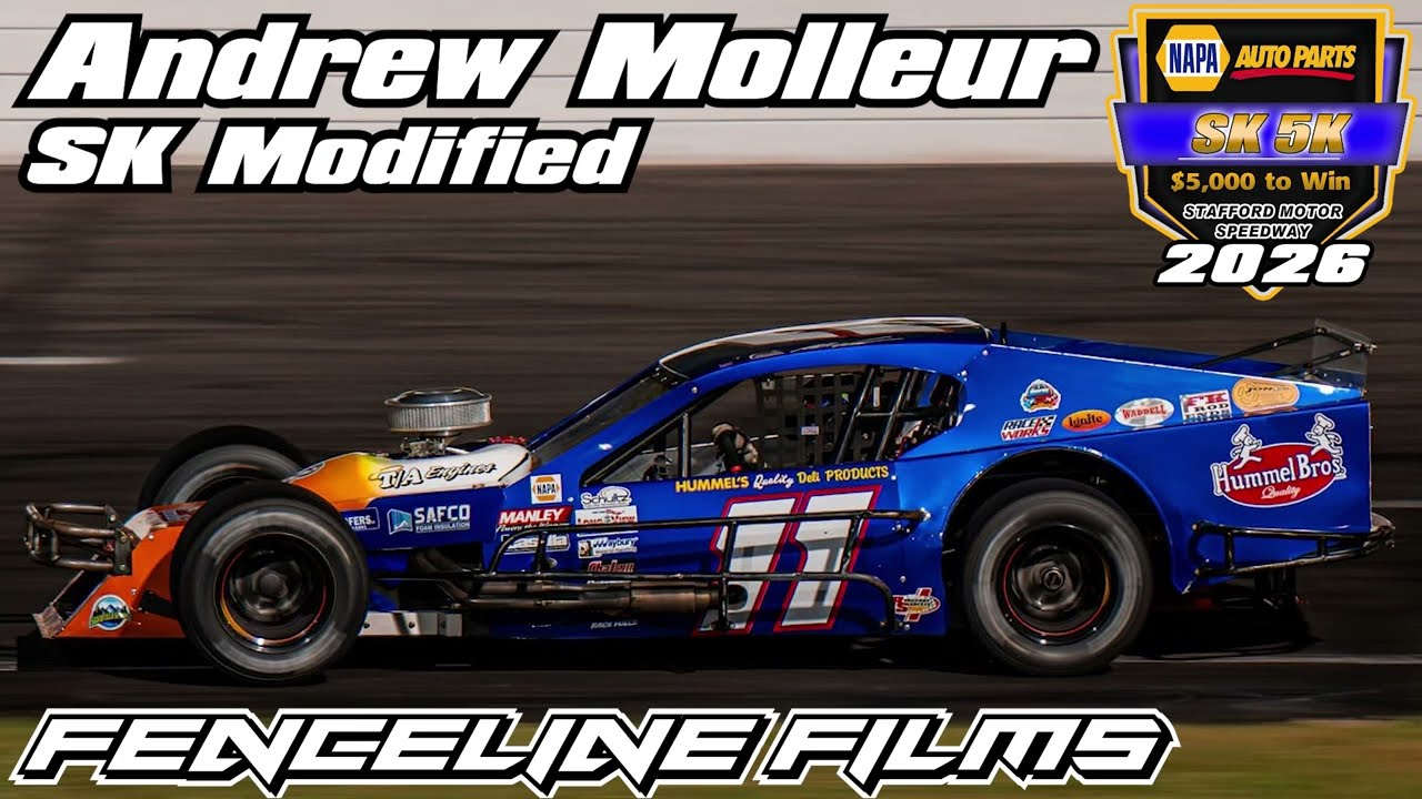 Andrew Molleur SK Modified Stafford Speedway 5K 2026