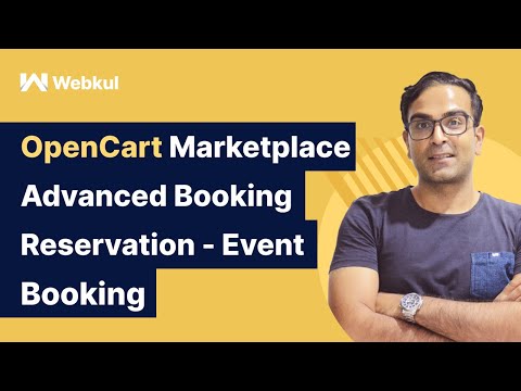 OpenCart Marketplace Advanced Booking Event Type - Overview