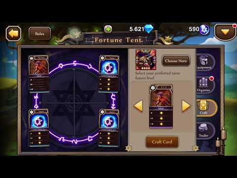 Soul Hunters How To Use Auguris Cards in Tarot Shop!!