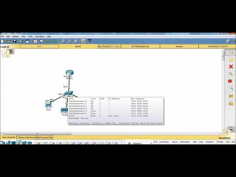 Cisco Packet Tracer-DHCP setup