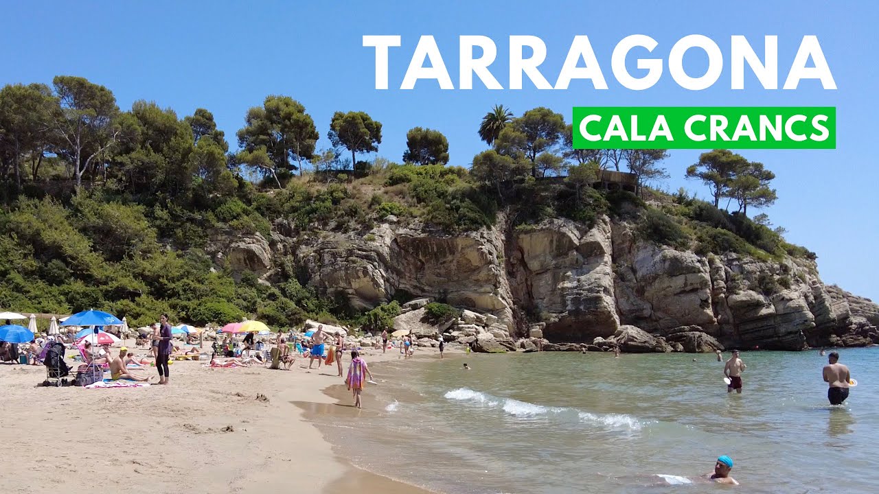 Tarragona Beach Walk 2023 -  Cala Cranc / SPAIN