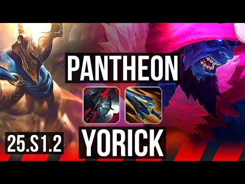 PANTHEON vs YORICK (TOP) | KR Grandmaster | 25.S1.2