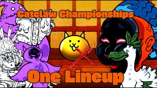 Catclaw Championships All Stages, No Gacha, One Lineup, 8 Units Only | The Battle Cats