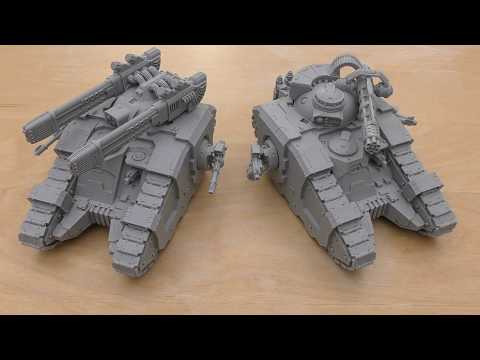Legion Sicaran Omega Tank Destroyer - Review (HH)