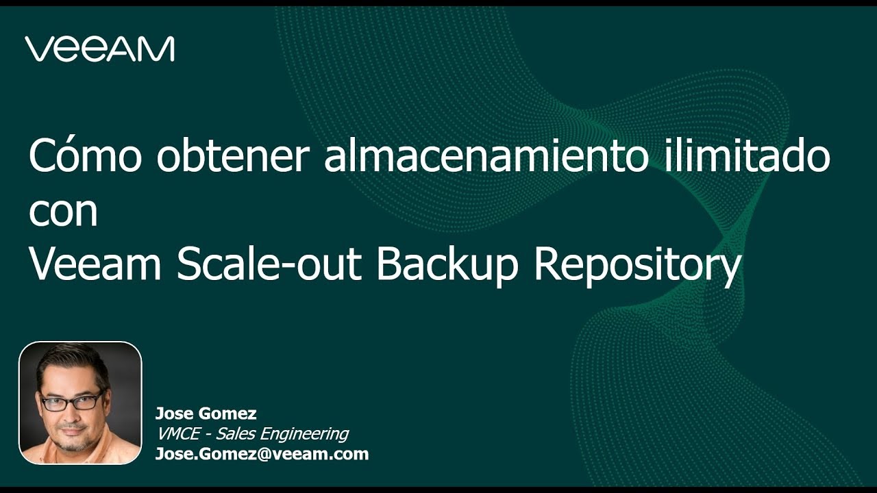 Cómo obtener almacenamiento ilimitado con Veeam Scale-out Backup Repository video