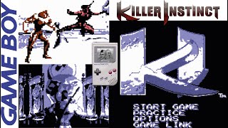 Killer Instinct Game Boy - C&M Playthrough