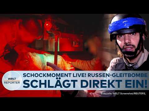 UKRAINE: Front-Organisation unter Dauerbeschuss! Schockmoment live - Russenbombe schlägt direkt ein