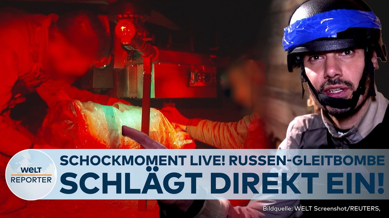 UKRAINE: Front-Organisation unter Dauerbeschuss! Schockmoment live - Russenbombe schlägt direkt ein