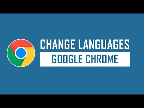 How to Change Chrome Browser Languages