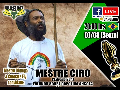 107ª LIVE NA IDENTIDADE DO CAPOEIRA - MESTRE CIRO