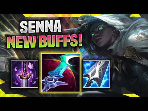 THIS KOREAN CHALLENGER TRIES SENNA WITH NEW BUFFS! - Korean Challenger Plays Senna ADC vs Samira!