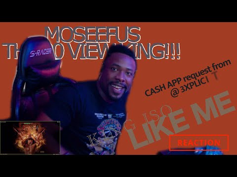 CASH APP request from @3xplicitofficial298 KING ISO - LIKE ME #reaction #moseefus #the20viewking
