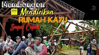 Download lagu MEMBANGUN DAN MENDIRIKAN RUMAH KAYU DENGAN CEPAT... mp3