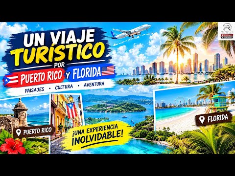Un viaje turístico por Puerto Rico y Florida. 