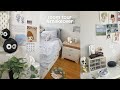 room makeover: pinterest inspired, new desk setup (ikea, tour, decorate w me)