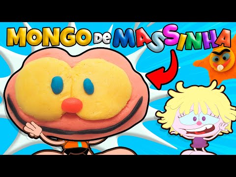 MONGO E DRONGO DE MASSINHA DE MODELAR? Como assim? - DESENHO ANIMADO