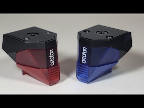 Phono Cartridge Comparison:  Ortofon 2M Red vs  2M Blue.