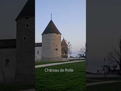 760-Year-Old Castle on Lake Geneva Château de Rolle 🏰🇨🇭