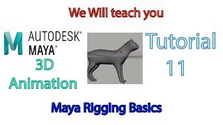 Autodesk Maya Tutorial =11  Maya Rigging Basics