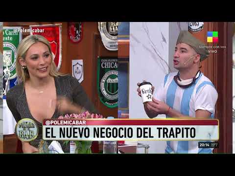 El nuevo negocio de "el trapito" en Polémica en el bar