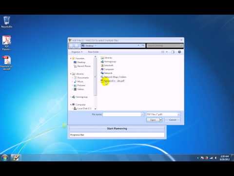 PDF Password Removal Software