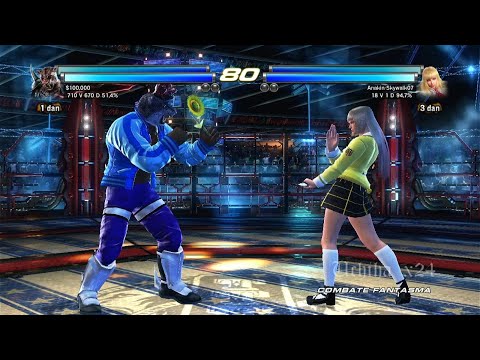 105 Lili Rochefort y Alisa Bosconovish VS Armor King y Marduk - Tekken Tag 2 ( Uchiha x24 )