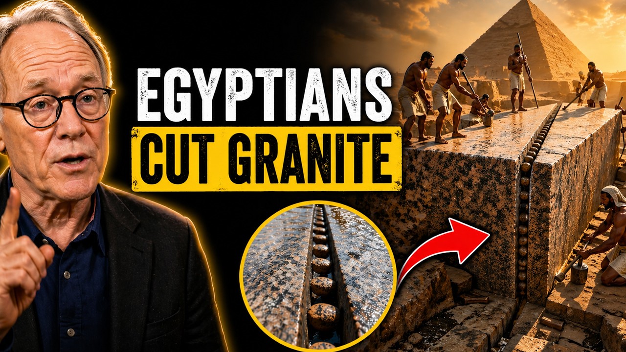 Graham Hancock Claims This Is How Egyptians Cut Granite And The Proof Is Shocking