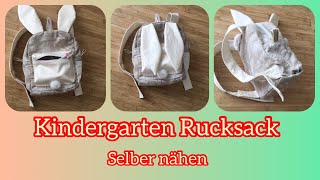 Rucksack für Kinder nähen mit Schnittmuster „Backpack“- Kindergarten Rucksack selber nähen DIY