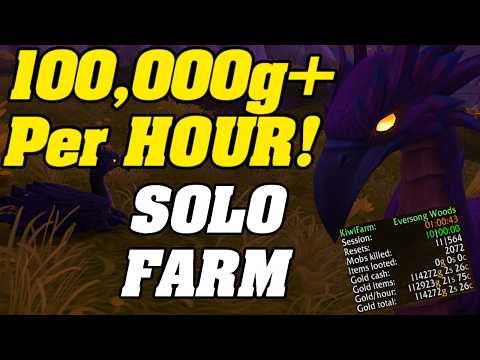 *NEW* 100,000g+/Hr SOLO 'CASINO' Goldfarm! Midnight WoW