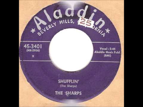 SHARPS - WHAT WILL I GAIN / SHUFFLIN' - ALADDIN 3401 - 1957