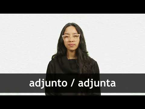 Traducción en inglés de “ADJUNTO” | Collins Diccionario español-inglés