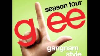Gangnam Style - Glee Cast Version (With Lyrics)