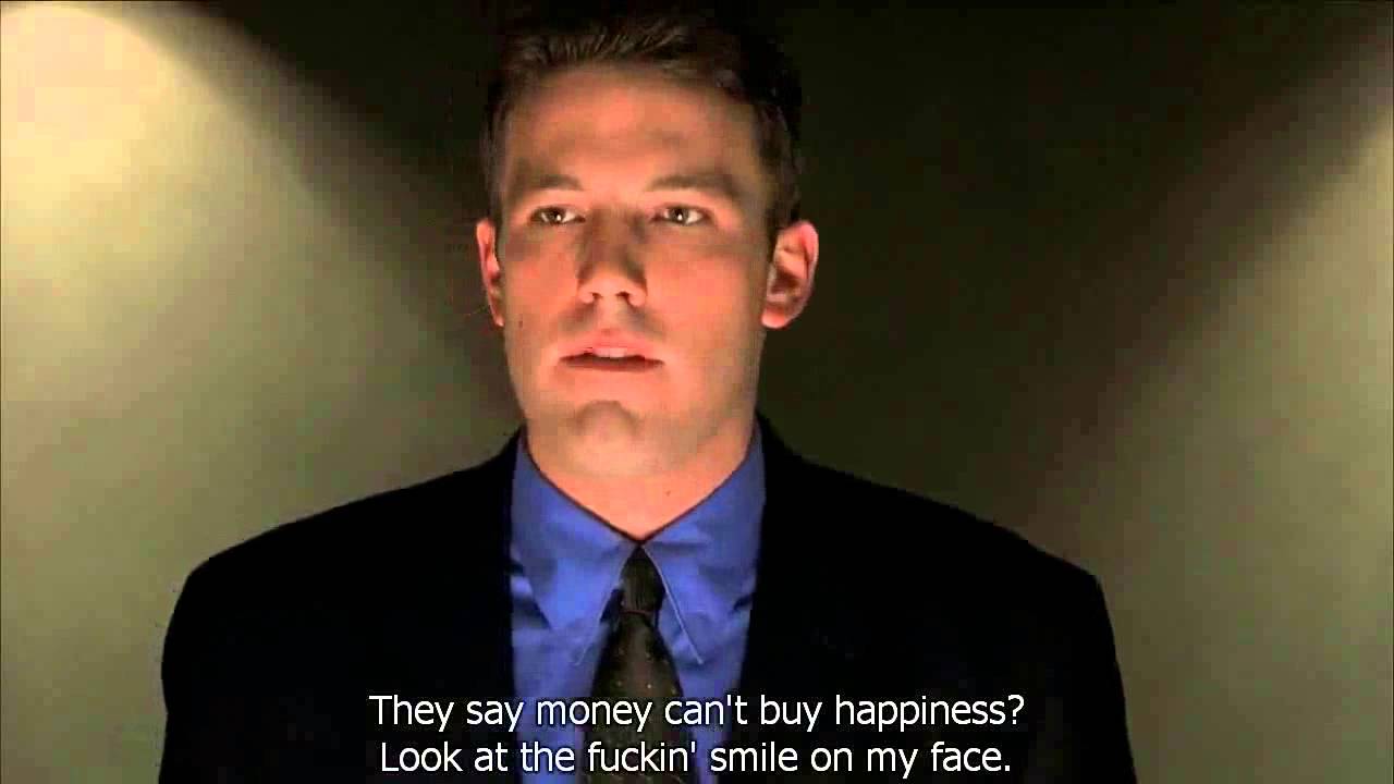 The Boiler Room Ben Affleck Speech